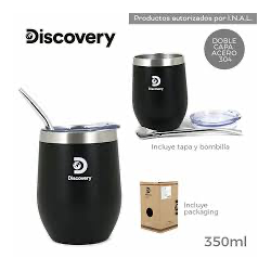 Vaso Mate Discovery - Térmico Negro 13677F