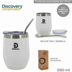 Vaso Mate Discovery - Térmico Blanco 13678F