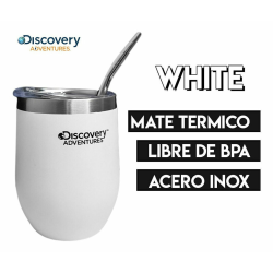 Vaso Mate Discovery - Térmico Blanco 13678F