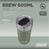 VASO TERMICO COLEMAN BREW 600ML SAGE c/ destapador 2166348