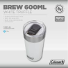 VASO TERMICO COLEMAN BREW 600ML WHITE TRUFFLE c/ destapador 2166349