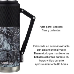  Termo Botella Térmica Contigo 1182ml Carbon