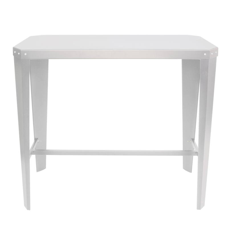 MESA TROMEN RUNKO ALTA 120 X 50 - BLANCO