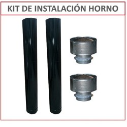 Kit Instalacion Horno Enlozado 4 Tromen Ñuke