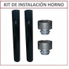 Kit Instalacion Horno Enlozado 4 Tromen Ñuke