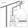 Kit Instalacion Horno Enlozado 4 Tromen Ñuke