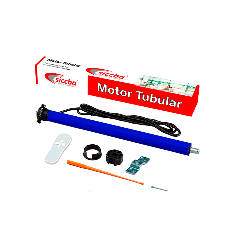 MOTOR TUBULAR 35 mm CON RADIO INCORPORADA HASTA 21kg T 6 NM 28 r/min